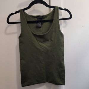 Le Chateau Olive Tank Top